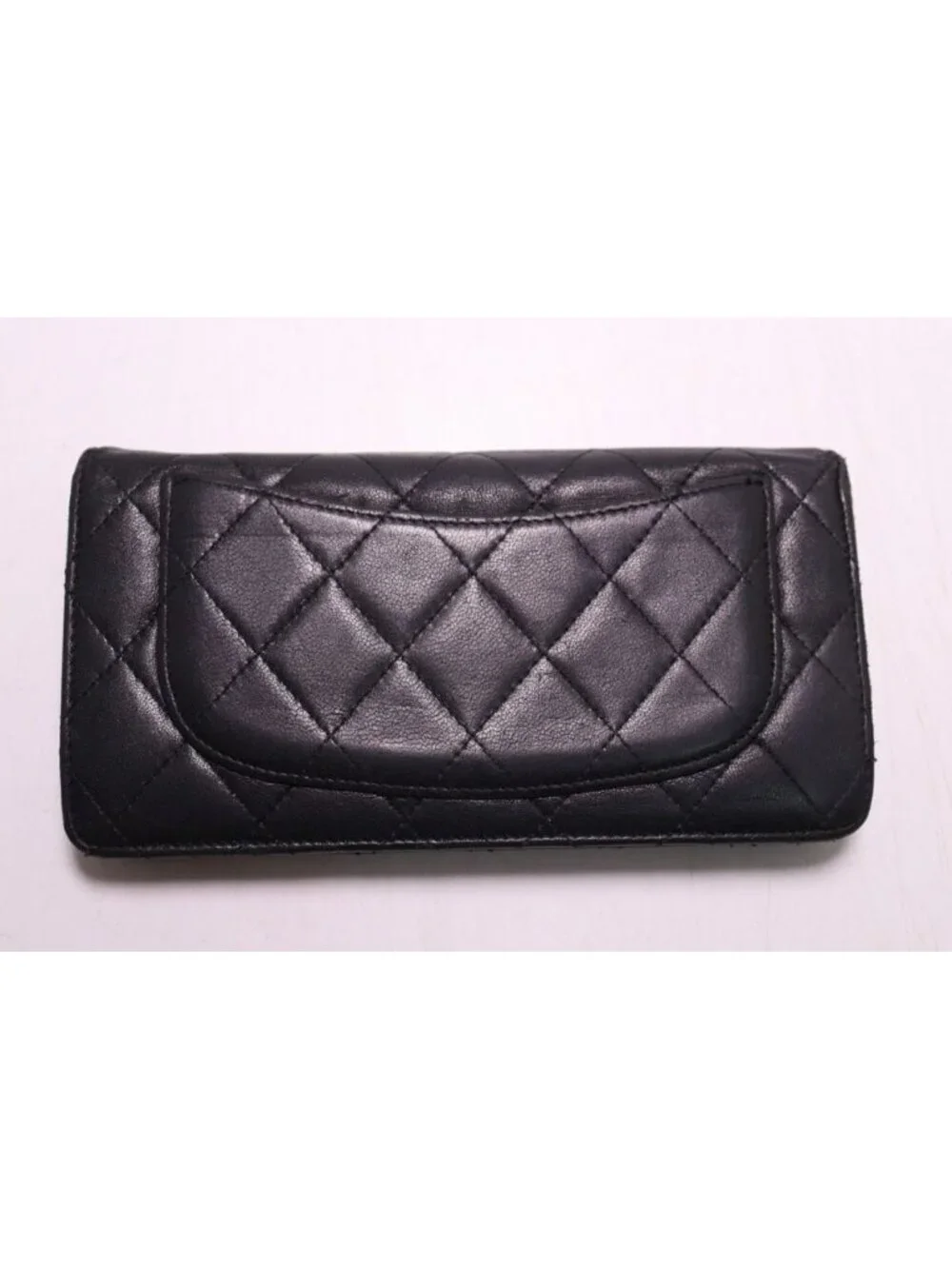 Chanel Quilted Lambskin Bifold Wallet